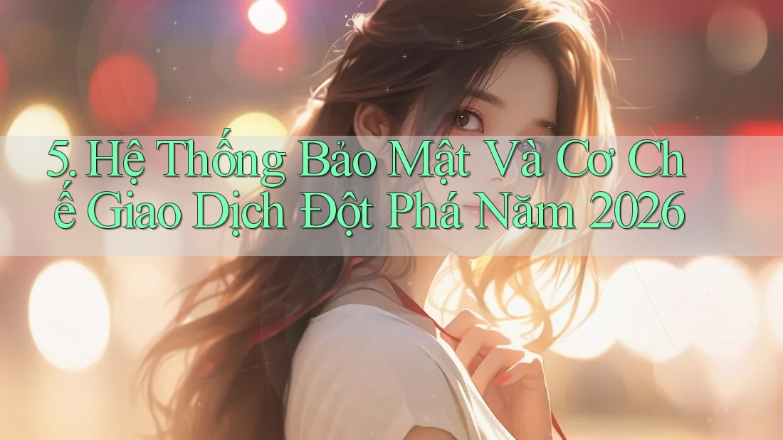 5. Hệ Thống Bảo Mật Và Cơ Chế Giao Dịch Đột Phá Năm 2026
