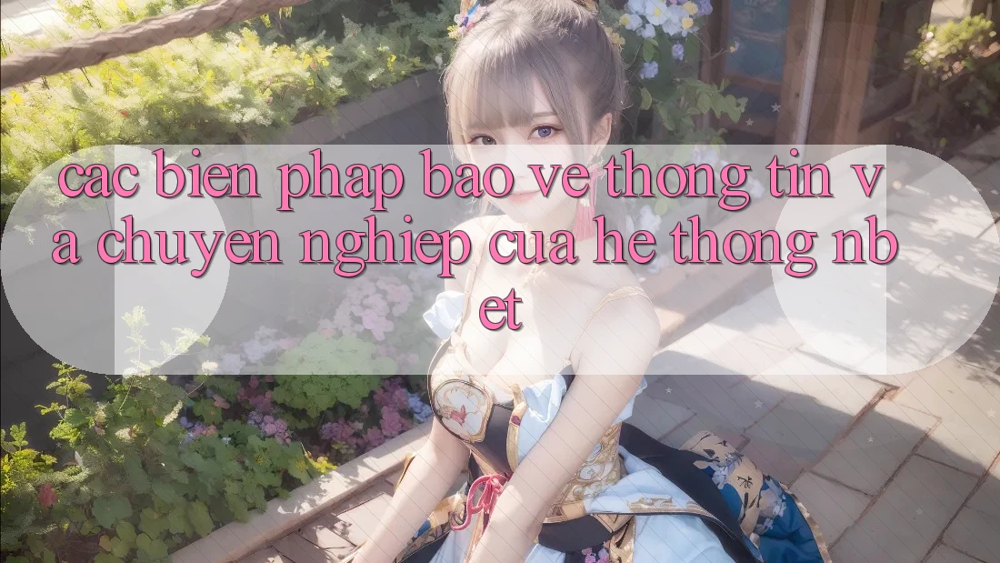 Các Biện Pháp Bảo vệ thông tin Và Chuyên nghiệp Của Hệ thống NBET