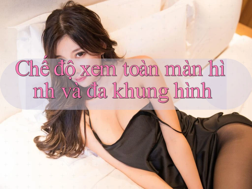 Chế độ xem toàn màn hình và đa khung hình