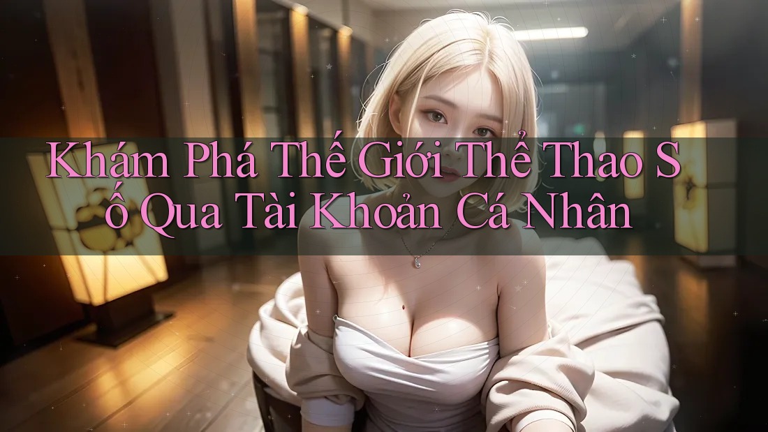 Khám Phá Thế Giới Thể Thao Số Qua Tài Khoản Cá Nhân