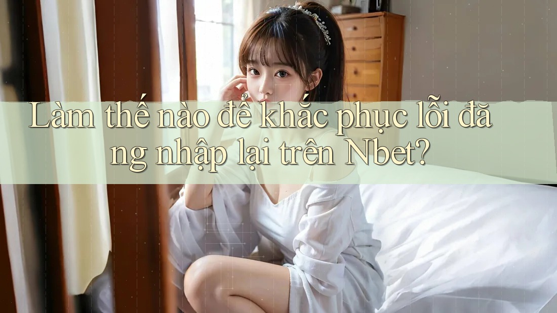 Làm thế nào để khắc phục lỗi đăng nhập lại trên Nbet?