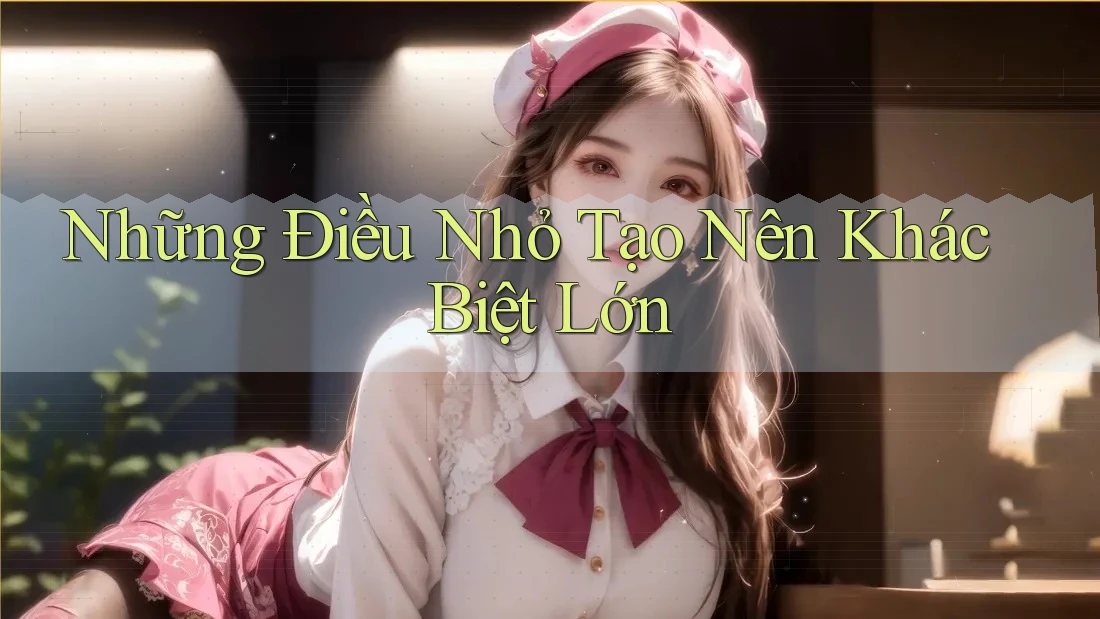Những Điều Nhỏ Tạo Nên Khác Biệt Lớn