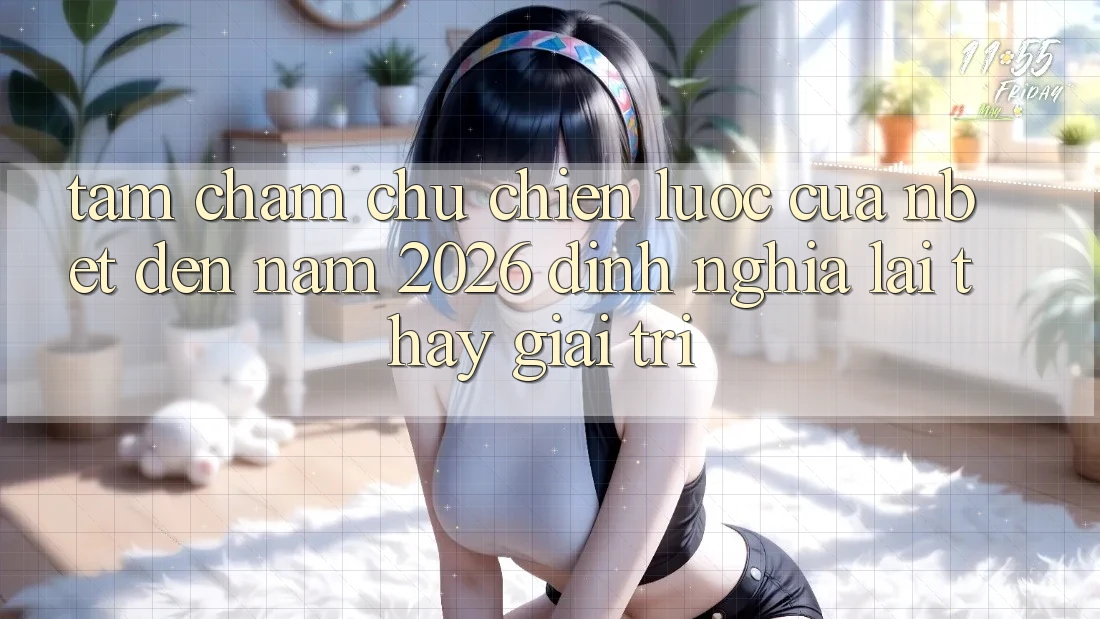 Tầm Chăm chú Chiến Lược Của NBET Đến Năm 2026: Định Nghĩa Lại Thấy Giải Trí