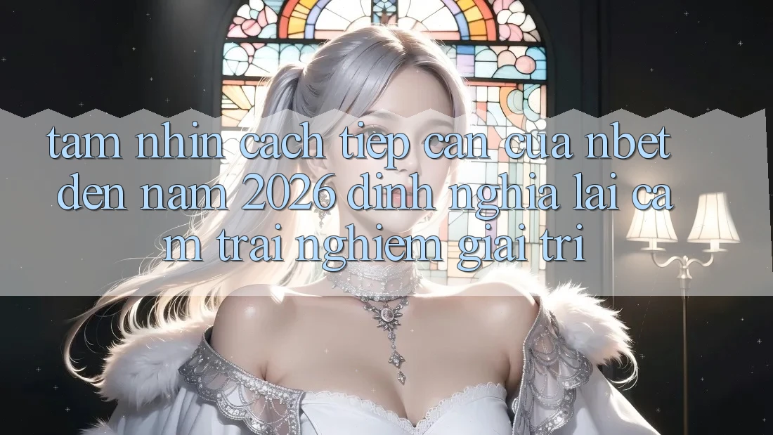 Tầm Nhìn Cách tiếp cận Của NBET Đến Năm 2026: Định Nghĩa Lại Cảm trải nghiệm Giải Trí