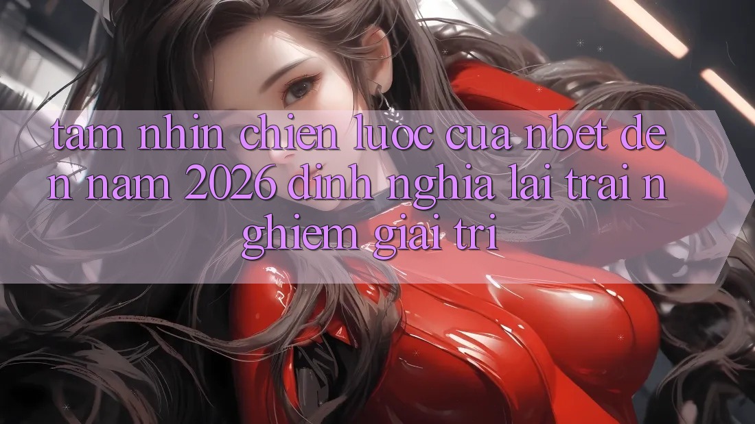 Tầm Nhìn Chiến Lược Của NBET Đến Năm 2026: Định Nghĩa Lại Trải Nghiệm Giải Trí
