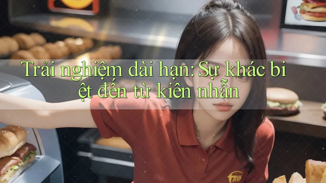 Trải nghiệm dài hạn: Sự khác biệt đến từ kiên nhẫn