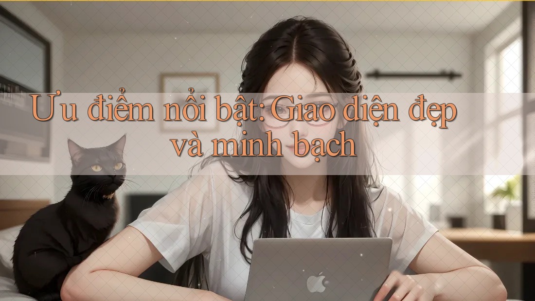 Ưu điểm nổi bật: Giao diện đẹp và minh bạch